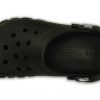 Crocs Cozy Non-Slip Sports Unisex mustat sandaalit 202651-02S