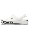 Crocs Crocband Bold Logo Clog White Sandaalit 206021-103
