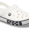 Crocs Crocband Bold Logo Clog White Sandaalit 206021-103