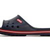 Crocs Crocband Crocs Mustat Unisex-sandaalit ”Dark Blue Red” 204108-4CC