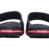 Crocs Crocband Crocs Mustat Unisex-sandaalit ”Dark Blue Red” 204108-4CC