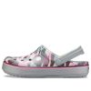 Crocs Crocband Graphic III puukengät ”Grey Pink” 205834-0GF