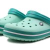 Crocs Crocband kevyet kulutusta kestävät unisex mintunvihreät sandaalit 11016-3R6 Crocs Crocband kevyet kulutusta kestävät unisex mintunvihreät sandaalit 11016-3R6