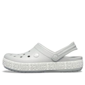 Crocs Crocband Logo Mania Beach Grey Sandaalit 205914-00J Crocs Crocband Logo Mania Beach Grey Sandaalit 205914-00J