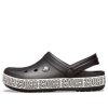 Crocs Crocband Logo Mania Beach Mustat sandaalit 205914-066