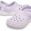 Crocs Crocband Logo Mania puukengät ”Lilac” 205914-549