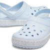 Crocs Crocband Logo Mania puukengät ”Sky Blue” 205914-4KA