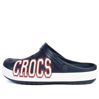 Crocs Crocband -logopuukengät ”Navy White” 205568-462
