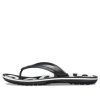Crocs Crocband painetut varvastossut mustavalkoinen 205943-066