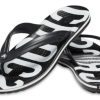 Crocs Crocband painetut varvastossut mustavalkoinen 205943-066