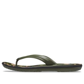 Crocs Crocband painetut varvastossut ”vihreä” 205943-30Q