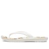 Crocs Crocband painetut varvastossut ”White Tan” 205943-94S