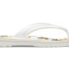 Crocs Crocband painetut varvastossut ”White Tan” 205943-94S