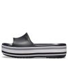 Crocs Crocband Platform Diat ”Black Grey White” 205693-001