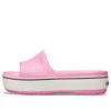 Crocs Crocband Platform Slide paksupohjaiset vaaleanpunaiset tossut 205631-6QF