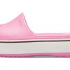 Crocs Crocband Platform Slide paksupohjaiset vaaleanpunaiset tossut 205631-6QF