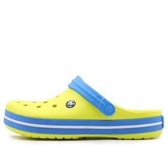 Crocs Crocband puukengät ”Yellow Blue” 11016-73E