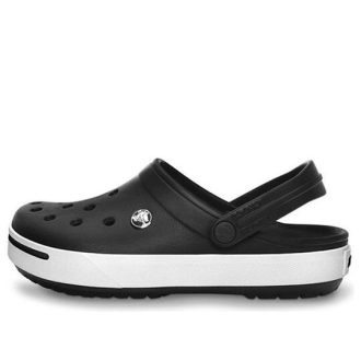 Crocs Crocband Rantasandaalit Unisex Black White 11989-060 Crocs Crocband Rantasandaalit Unisex Black White 11989-060