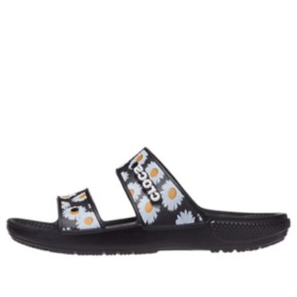 Crocs Daisy kevyet kulutusta kestävät urheilutossut Unisex mustavalkoinen 207284-0ZI