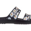Crocs Daisy kevyet kulutusta kestävät urheilutossut Unisex mustavalkoinen 207284-0ZI