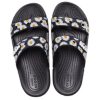 Crocs Daisy kevyet kulutusta kestävät urheilutossut Unisex mustavalkoinen 207284-0ZI