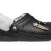 Crocs Disco Classic vuoratut Disco Glitter -puukengät ”Black White” 208075-0ZS