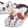 Crocs Disney x Crocs Pattern Unisex valkoiset sandaalit 207401-100
