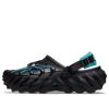 Crocs Echo heijastavat nauhat puukengät ”Black Teal” 210004-001