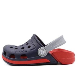 Crocs Electro 3 Outdoor Beach Sports Big Boys Siniset Punaiset Sandaalit ”Blue Red” 204991-4BA