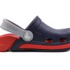Crocs Electro 3 Outdoor Beach Sports Big Boys Siniset Punaiset Sandaalit ”Blue Red” 204991-4BA