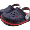 Crocs Electro 3 Outdoor Beach Sports Big Boys Siniset Punaiset Sandaalit ”Blue Red” 204991-4BA