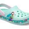 Crocs Funny Pattern Pienet Crocs Outdoor Urheilu Isot Pojat Mintunvihreät Sandaalit 206155-3P7