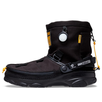Crocs GRIP SWANY x atmos x All-Terrain Clog ”Musta” 208017-001