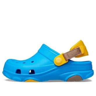 Crocs (GS) All Terrain vuorattu puukenkä ”Blue Yellow” 206747-456