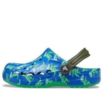Crocs (GS) Baya Printed puukengät ”Blue Bolt Multi” 207657-4LB