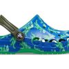 Crocs (GS) Baya Printed puukengät ”Blue Bolt Multi” 207657-4LB