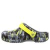 Crocs (GS) Baya Seasonal Graafiset puukengät ”Grey Black Yellow” 205484-0DA