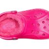 Crocs (GS) Baya vuoratut puukengät ”Candy Pink” 205977-6X3