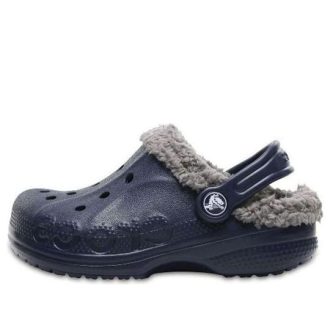 Crocs (GS) Baya vuoratut puukengät ”Navy Grey” 11745-46U