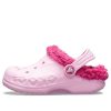 Crocs (GS) Baya vuoratut puukengät ”Pink Rose” 11745-6CZ
