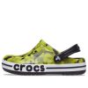 Crocs (GS) Bayaband Bubble Camo -puukengät ”Green Black” 207807-0C4