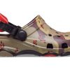 Crocs (GS) Classic All-Terrain Camo -puukengät ”ruskeanvihreä musta” 207327-960