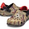 Crocs (GS) Classic All-Terrain Camo -puukengät ”ruskeanvihreä musta” 207327-960