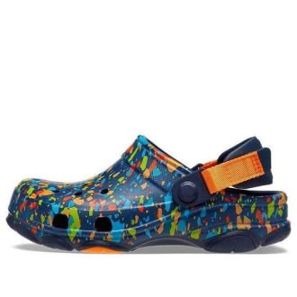 Crocs (GS) Classic All Terrain Terrazzo -puukengät ”Blue Orange Multi” 207610-4HQ