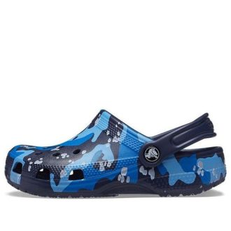 Crocs (GS) Classic Camo -kengät ”Blue Black” 207594-4HQ Crocs (GS) Classic Camo -kengät ”Blue Black” 207594-4HQ