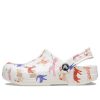 Crocs (GS) Classic Character Print Clog K ”White Red Blue” 209695-9CD