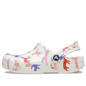 Crocs (GS) Classic Character Print Clog K ”White Red Blue” 209695-9CD Crocs (GS) Classic Character Print Clog K ”White Red Blue” 209695-9CD