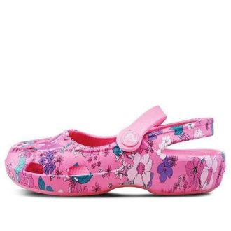 Crocs (GS) Classic Charm Mary Jane Sandaalit ”Pink Purple” 206364-669