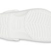 Crocs (GS) Classic Clog Stay Warm Kevyet valkoharmaat sandaalit ”White Light Gray” 205977-11H