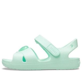 Crocs (GS) Classic Cross-Strap sandaalit ”Mint Green” 206245-3TI